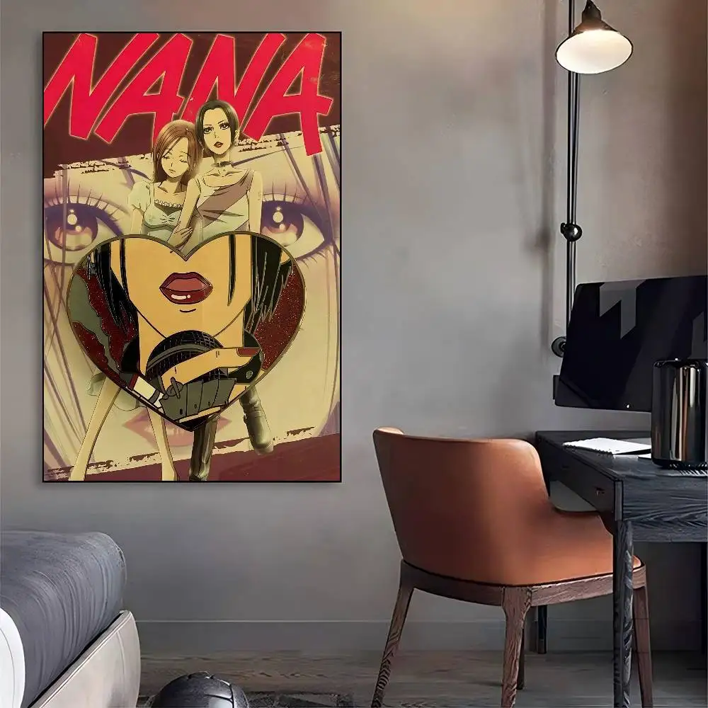 Japan Anime NANA Classic Vintage Posters Waterproof Paper Sticker Coffee House Bar Home Decor - Image 2