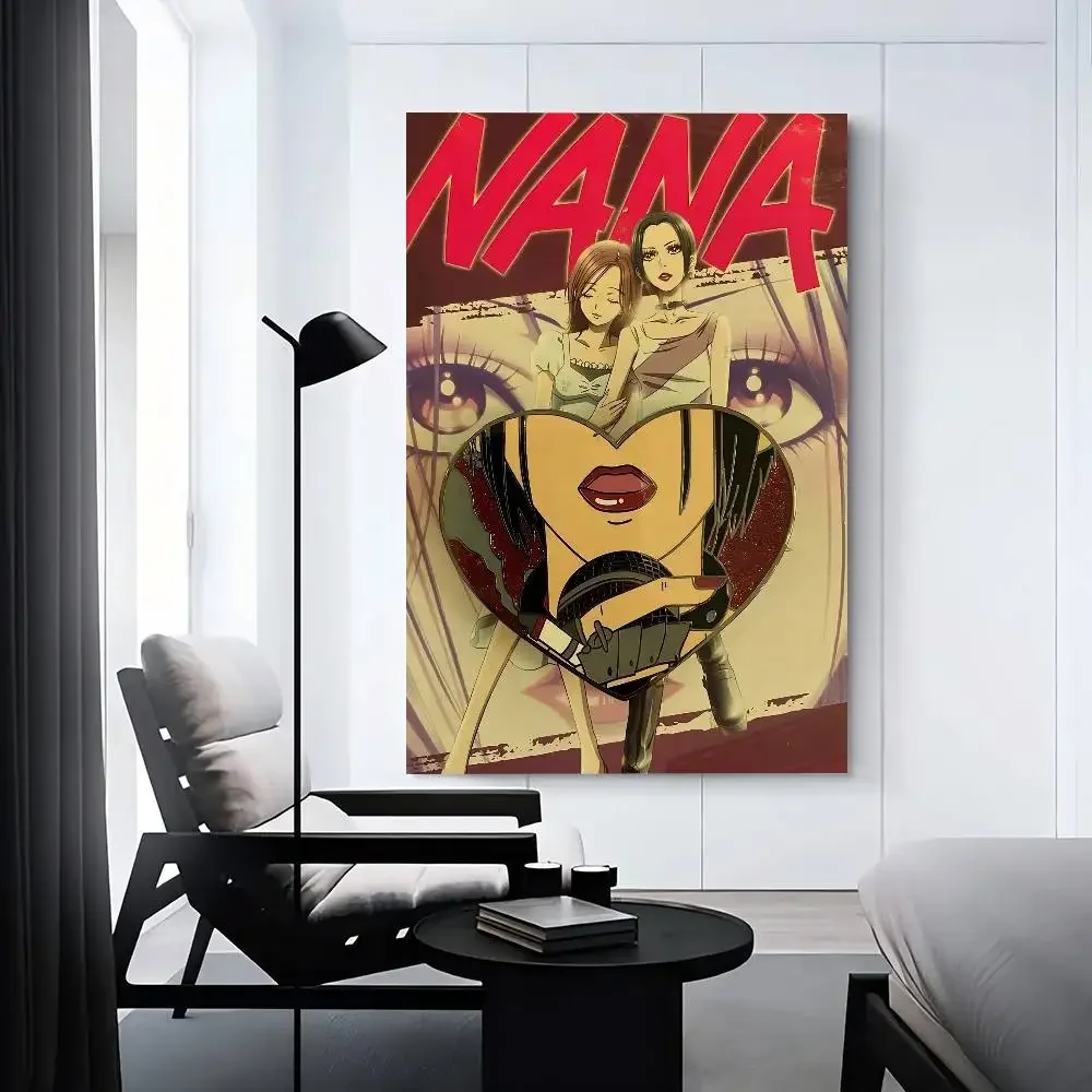 Japan Anime NANA Classic Vintage Posters Waterproof Paper Sticker Coffee House Bar Home Decor - Image 4