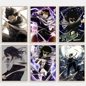 Shouta Aizawa Movie Sticky Posters Vintage Room Home Bar Cafe Decor Room Wall Decor